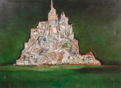 Gino GREGORI (1906-1973) 
Mont Saint Michel...