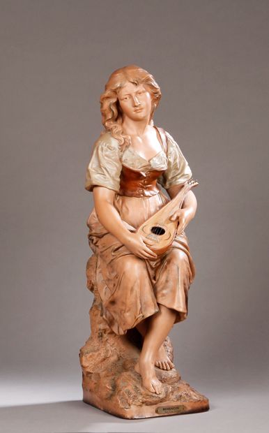 null LE GULUCHE Joseph (1849-1915)

Mignon, femme assise à la mandoline

Epreuve...