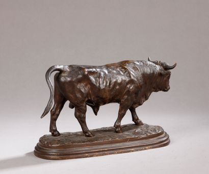 null Rosa Bonheur (1822-1899)

Bull

Bronze with light brown patina.

Signed " Rosa...