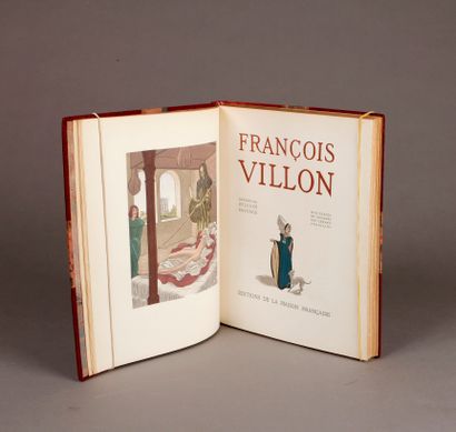  [Réunion de deux ouvrages illustrés]. 
SAUVAGE (Sylvain)/ VILLON (François). 25...