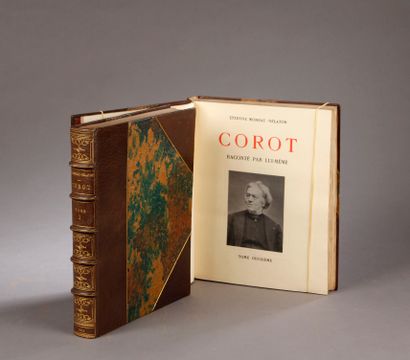 COROT (Camille) / MOREAU-NELATON (E.) Corot raconté par lui-même. Paris Henri Laurens,...
