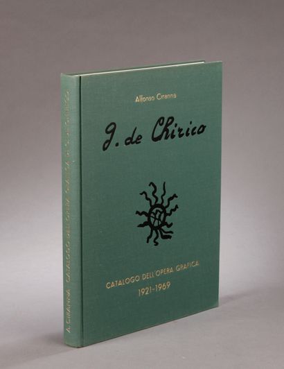 [Catalogue raisonné]. CHIRICO (Giorgio de)...