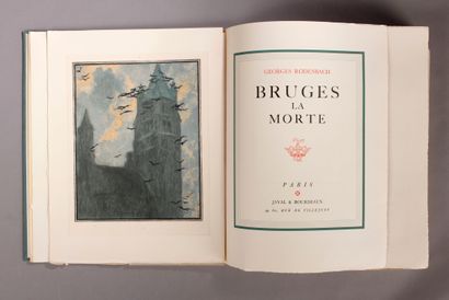 DHURMER (Lévy) / RODENBACH (Georges) Bruges la Morte. Paris, Javal et Bourdeaux (1930)...