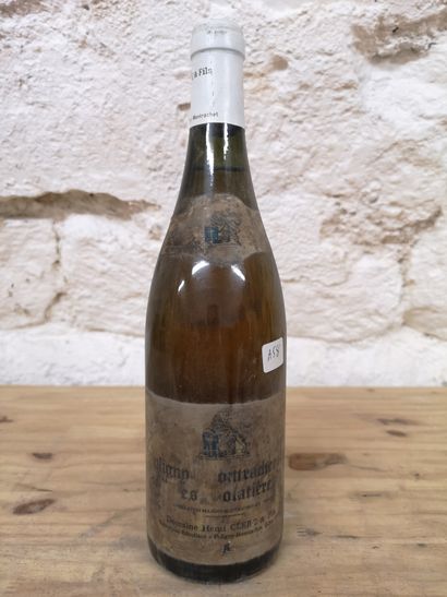 1 bottle PULIGNY-MONTRACHET 1er Cru Les Folatières...