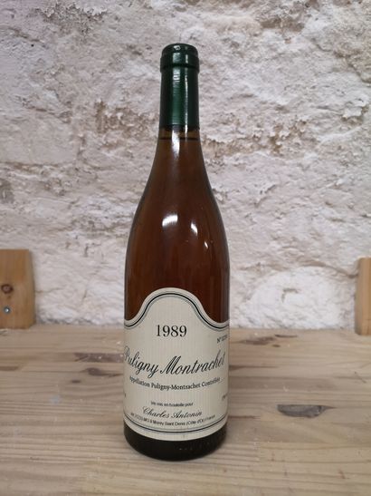 1 bouteille PULIGNY MONTRACHET 1989 - Charles...