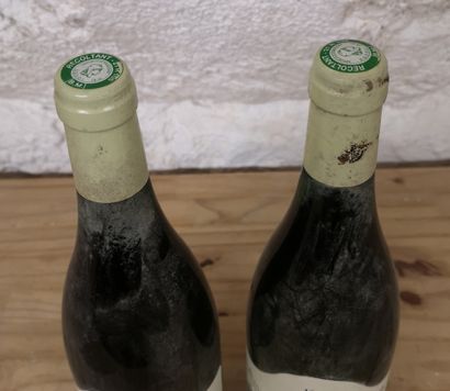 null 2 bottles BIENVENUES BATARD-MONTRACHET Grand Cru 1995 - Paul PERNOT Slightly...