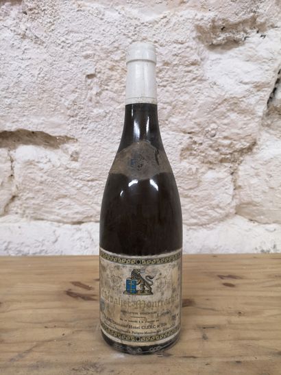 1 bouteille CHEVALIER MONTRACHET 1990 - Henri...