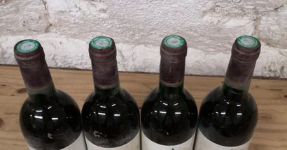 null 4 bouteilles La Demoiselle de SOCIANDO MALLET 1994 - 2nd vin du Ch. SOCIANDO...