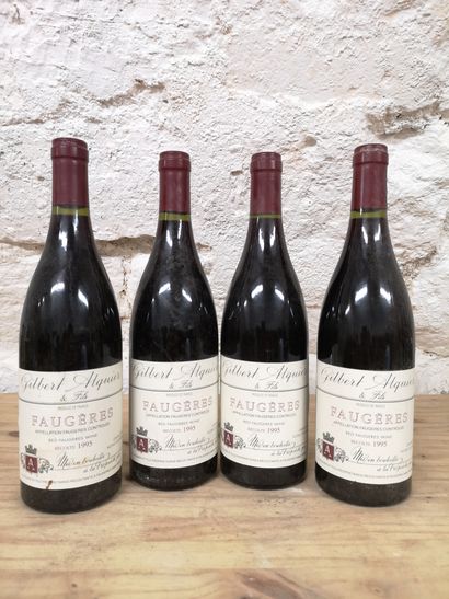 4 bottles FAUGERES - Gibert ALQUIER & Fils...