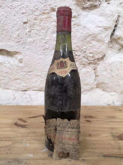 1 bottle GEVREY-CHAMBERTIN 1959 - Joseph...