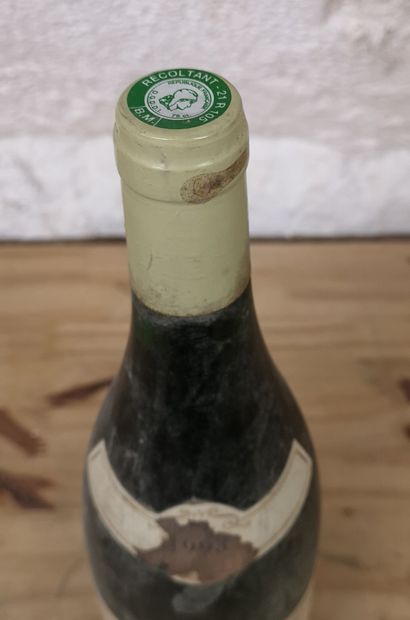 null 1 bouteille BATARD-MONTRACHET Grand Cru 1993 - Paul PERNOT Etiquette tachée...