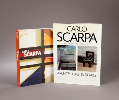 [Architecture].Deux ouvrages sur SCARPA (Carlo)....
