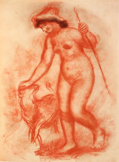 RENOIR Painter of the Nude. Preface by Henri Régnier.
Forty plates. Paris, Editions...