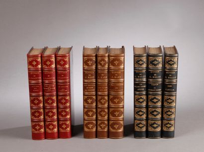 null [Trois ouvrages, romanciers populaires du 19è siècle].
CLARETIE (Jules). Oeuvres...