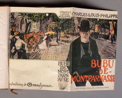 null [Eight works on Paris]. PHILIPPE (Charles-Louis).
Bubu de Montparnasse. Illustrations...