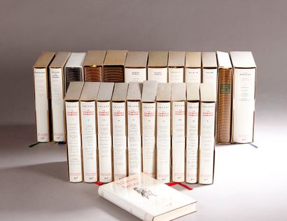 [La Pléiade]. Vingt-deux volumes. Balzac,...