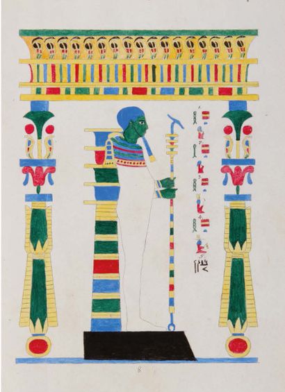 MANUSCRIT. [Egyptian and ancient writing...