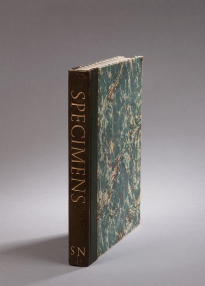null SPECIMENS PAPER : A STEVENS-NELSON PAPER CATALOG. New-York, 1953; in-4 (30x25.5...