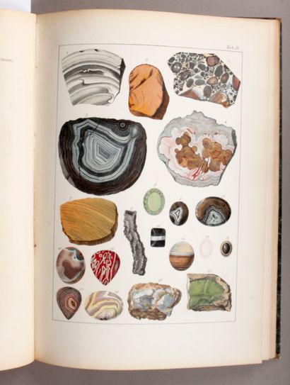 null [Mineralogy]. KURR (Dr. J.-G.). Album de Minéralogie.
Paris, librairie Firmin...