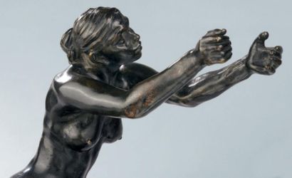 Camille Claudel (1864 - 1943) L'Implorante, vers 1920 Sculpture en bronze à patine...
