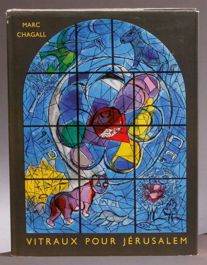 CHAGALL (Marc) Stained glass windows for Jerusalem. Introduction and notes by Jean... Gazette Drouot