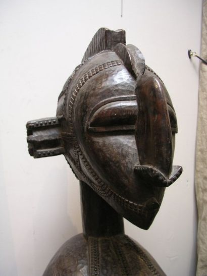 null Masque d'épaule Baga (Nimba). Sculpture des plus emblématiques et des plus monumentaux...