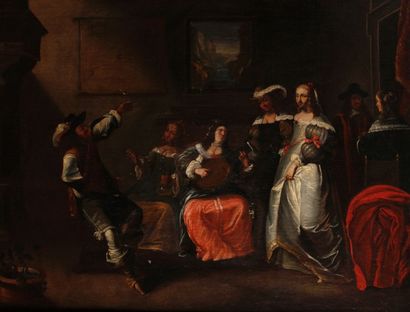 Jaspar van der LAMEN (1606-1651) Ecole de