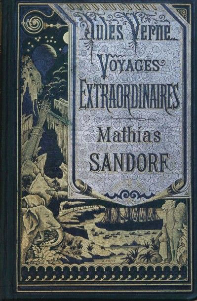 Mathias Sandorf. Jules Verne, Voyages Extraordinaires,...