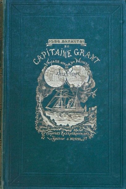 null Les Enfants du Capitaine Grant. Jules Verne, Les Voyages Extraordinaires, Hetzel,...