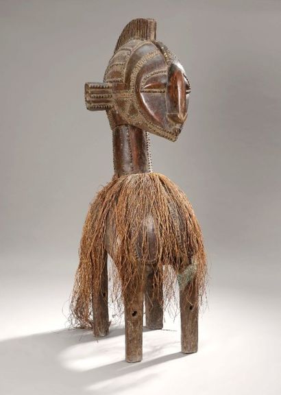 MASQUE d'épaule BAGA (Nimba) Sculpture des plus emblématiques et des plus monumentaux...