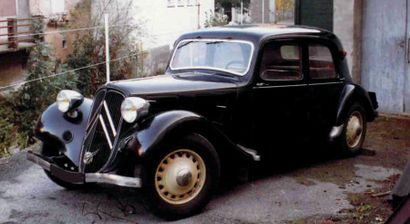 CITROËN TRACTION BERLINE 7 C, 1936 Ce couleur noire, restaurée et préparée pour rallye...