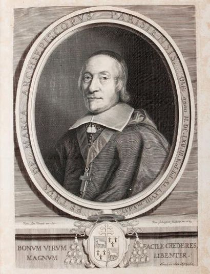 MARCA (Petri de) De Concordia sacerdotii et imperii. Paris, Muguet, 1704, in-folio,...