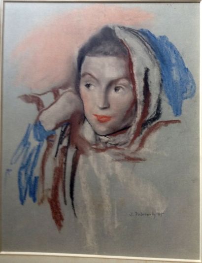 J. DOBROWSKI Jeune femme pensive
Impression
50 x 39 cm