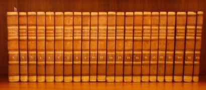 SMOLLET Histoire de l'Angleterre. Paris, Janet et Cotelle, 1820. 22 volumes in-8,...
