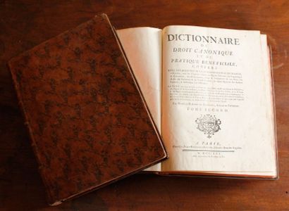Durand de MAILLANE Dictionnaire canonique et de pratique bénéficiale..., Paris, Jean-Baptiste...