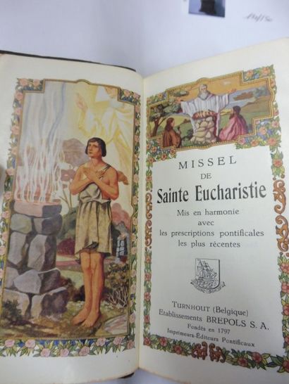 null MISSEL DE SAINTE EUCHARISTIE

TURNHOUT, Belgique Illustration couleur

On y...