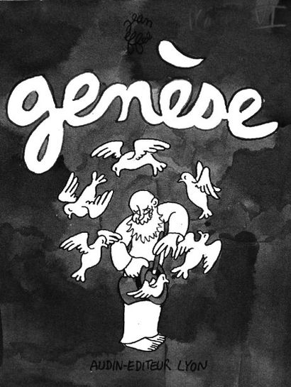 EFFEL JEAN (1908-1982) Genèse. Aquarelles et dessins.