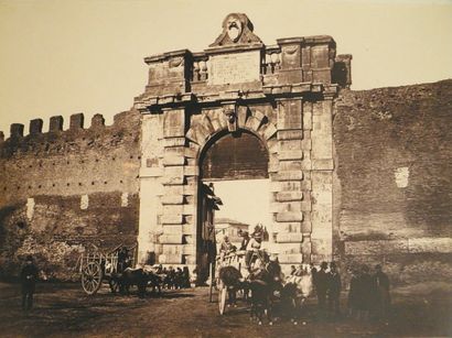 Gioacchino ALTOBELLI et Pompeo MOLINS Rome : Saint Jean de Latran, Pont Salara, Porte...