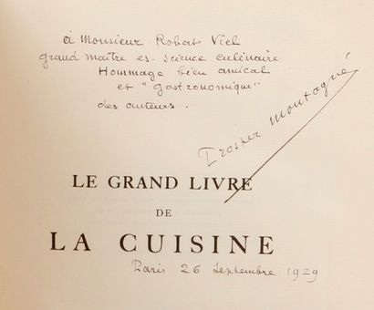 null [Cuisine]. MONTAGNE (Prosper) et SALLES (Prosper). Le grand Livre de la Cuisine....