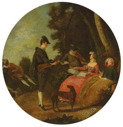 Antoine Watteau (1684-1721), école de