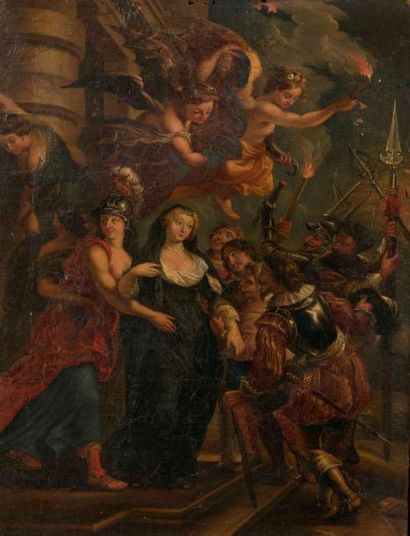 Pierre-Paul RUBENS (1577-1640) d'après Débarquement de Marie de Médicis au port de...
