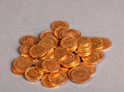 null 20 PIECES de 20 Marks or allemands