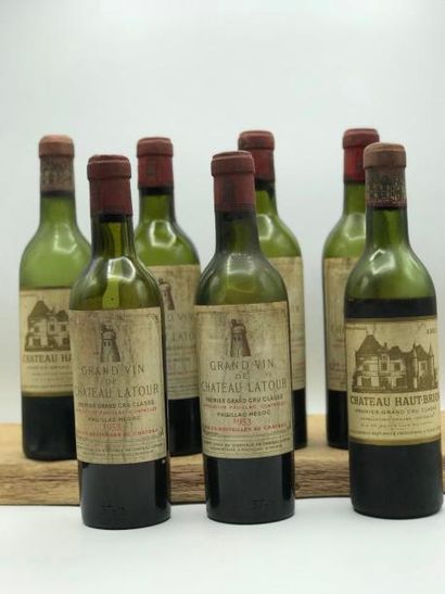 null 5 1/2 bouteilles Château Latour 1er Cru Classé Pauillac 1953 (niveau : vidange)

2...