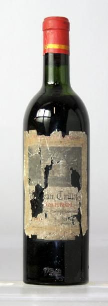 Une bouteille Château TAILLEFER - Pomerol...