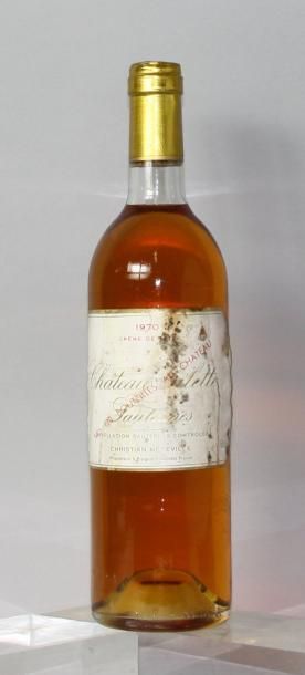 Une bouteille Château GILETTE “Crème de tête”...