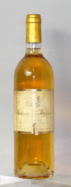 Une bouteille Château SUDUIRAUT 1er CC -...