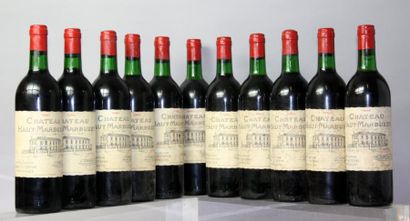 Onze bouteilles Château HAUT-MARBUZET CB...