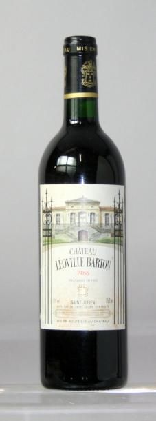 Une bouteille Château LEOVILLE BARTON 2ème...