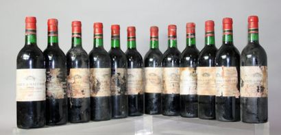 null Douze bouteilles La PARDE de HAUT BAILLY 2ème vin de Château HAUT BAILLY GC...