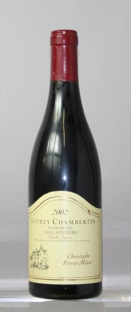 null Une bouteille GEVREY CHAMBERTIN 1er cru “Les Cazetiers” vieille vignes Domaine...